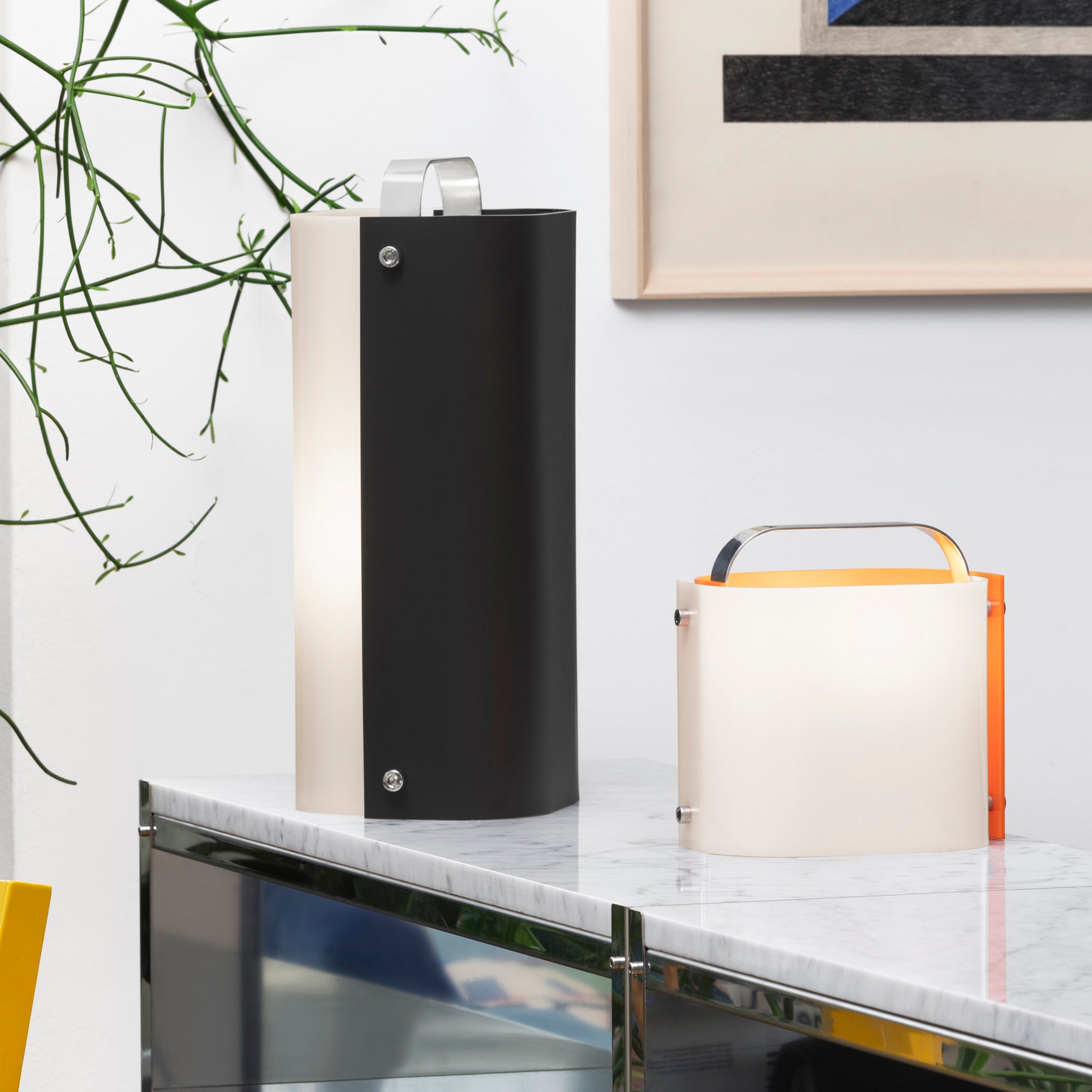 Polsino Large - White/Black