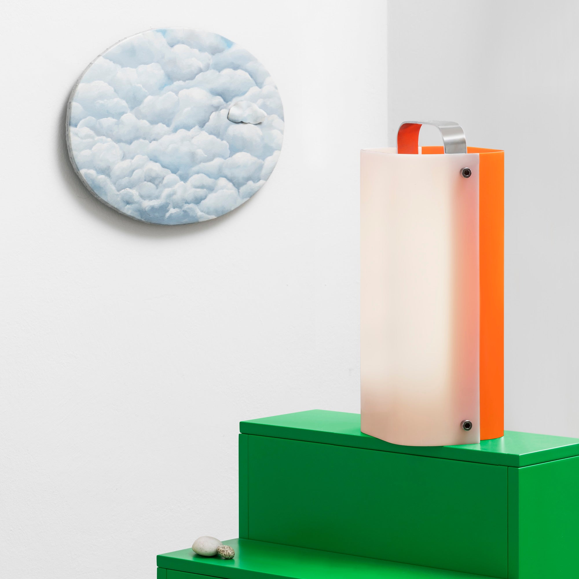 Polsino Large - White/Orange