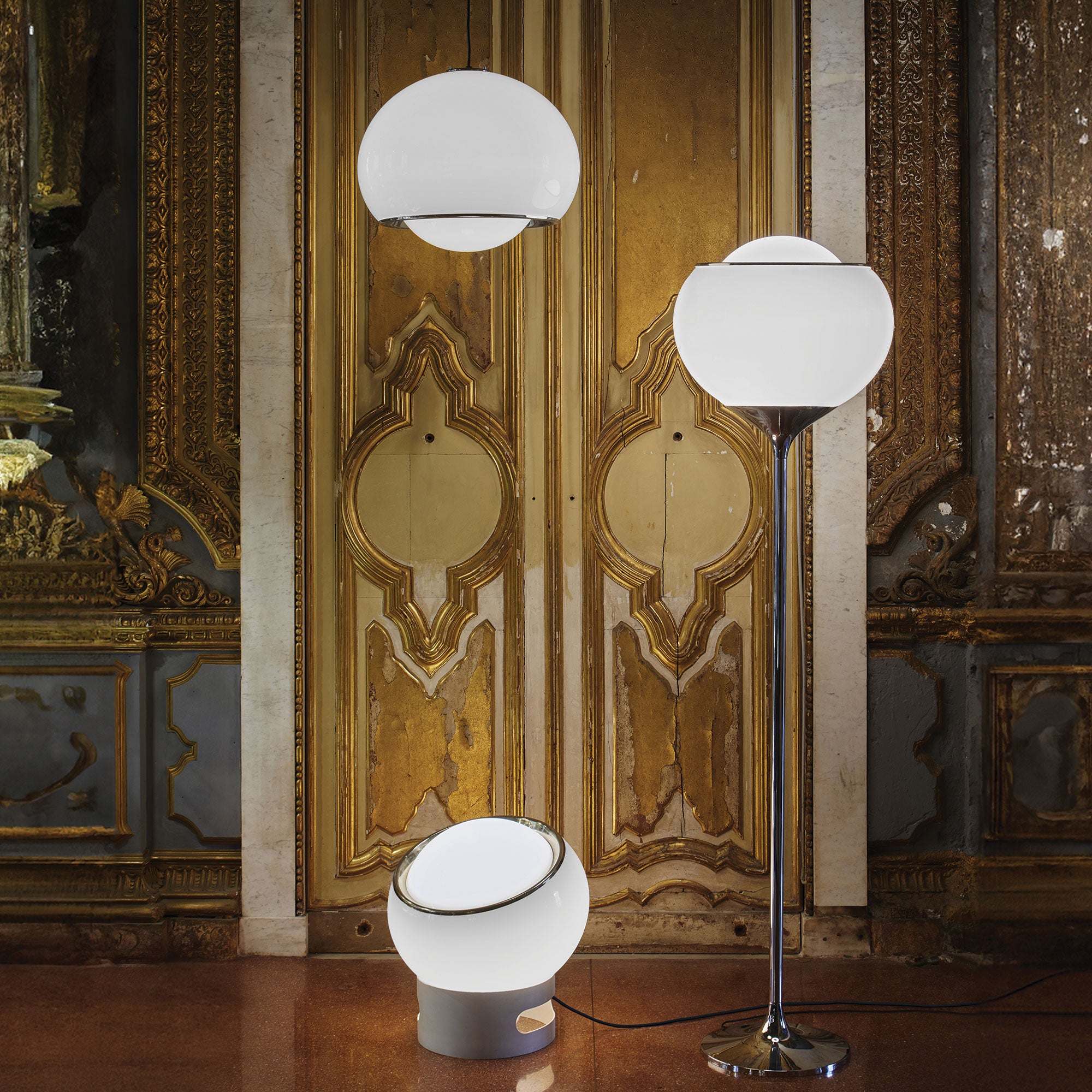 Clan floor 400mm - White